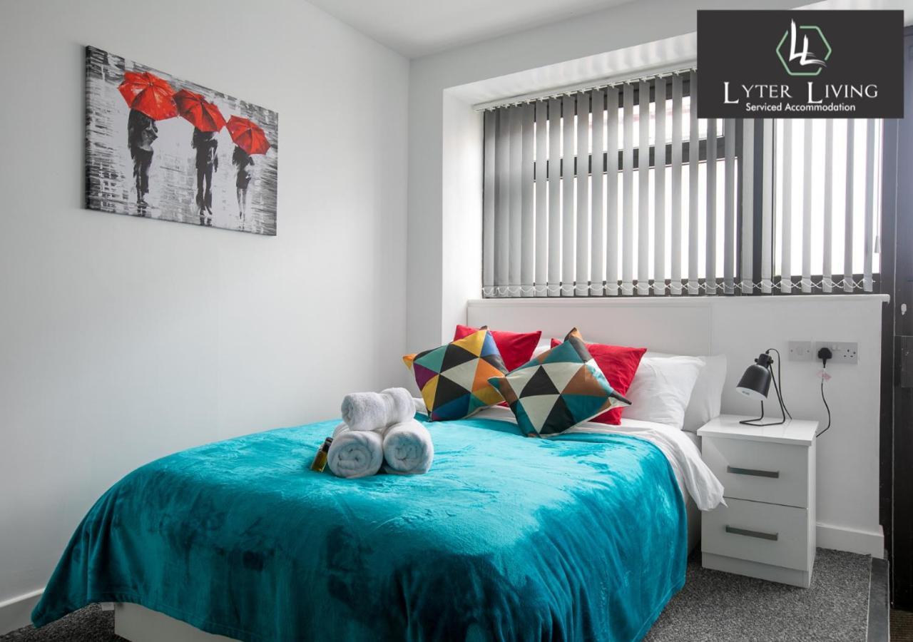 Studio Apartments By Lyter Living Desks & Wifi - Monthly Stays Available 레스터 외부 사진